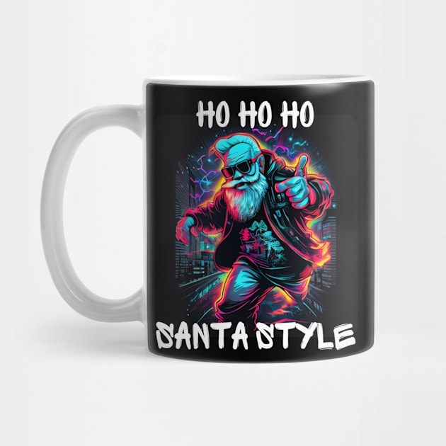 Graffiti Style - Ho Ho Ho Santa Style 1 by PD-Store